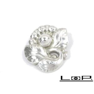 【年末年始 限定値下げ】■美品■　ジョージジェンセン ブローチ 葉っぱ アクセサリー シルバー SV...