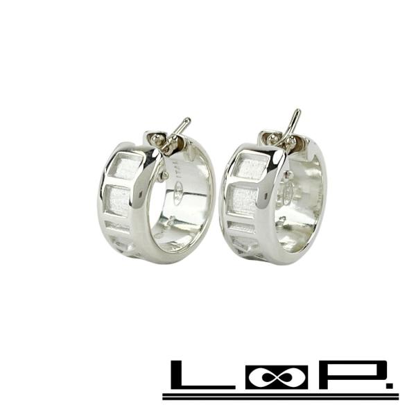 ■新同■磨き済■　ティファニー アトラス フープ ピアス アクセサリー シルバー SV925 【43...