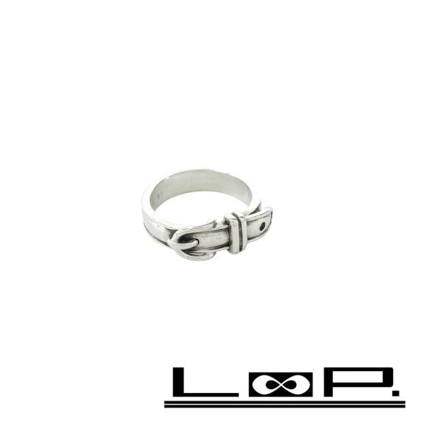 ■美品■　エルメス サンチュール リング ベルト 指輪 アクセサリー シルバー SV 925 #51...