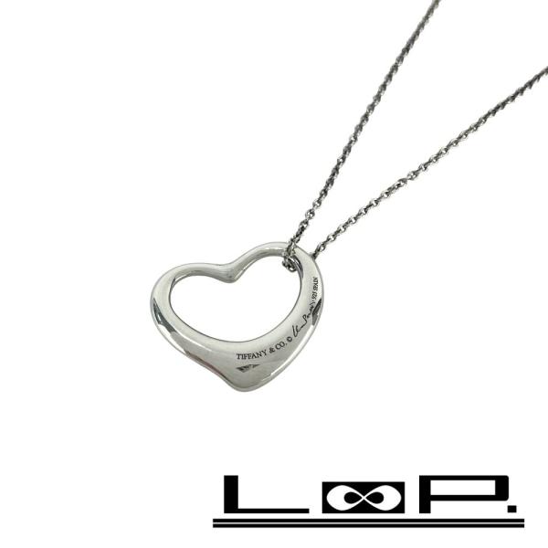 ティファニー ■美品■ オープンハート ネックレス アクセサリー シルバー SV 925【44783...