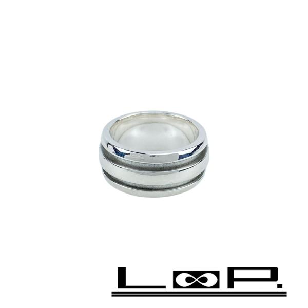 ティファニー ■新同■磨き済■ グルーブドダブルラインリング 指輪 シルバー SV925 #10 【...