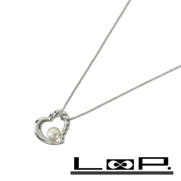 タサキ ■新同■ パール ネックレス アクセサリー ハート シルバー SV925 箱 【458866...