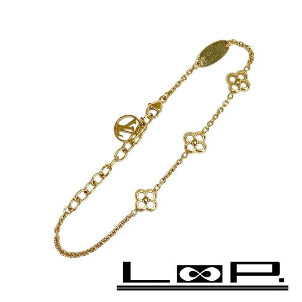 ■新同■　ルイヴィトン フラワーフル ブレスレット アクセサリー GP M68127 【460067...