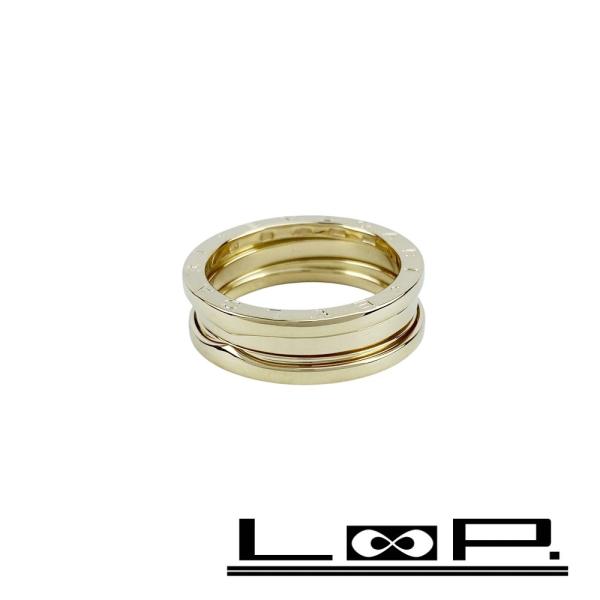 ブルガリ ■新同■磨き済■ ビーゼロワン B-zero1 リング 指輪 ゴールド YG750 #61...