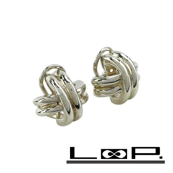 ティファニー ■美品■ シグネチャー イヤリング アクセサリー シルバー SV 925 【49314...
