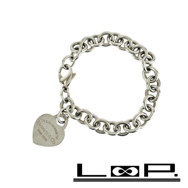 ティファニー ■中古■ リターントゥ ハート ブレスレット アクセサリー シルバー SV 925 3...