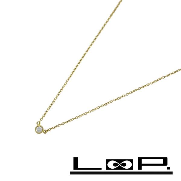 ティファニー ■新同■ エルサペレッティ バイザヤード ネックレス アクセサリー ゴールド K18 ...