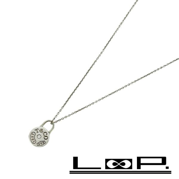 ティファニー ■美品■ 1837 ラウンド ロック ネックレス アクセサリー 1PD シルバー SV...