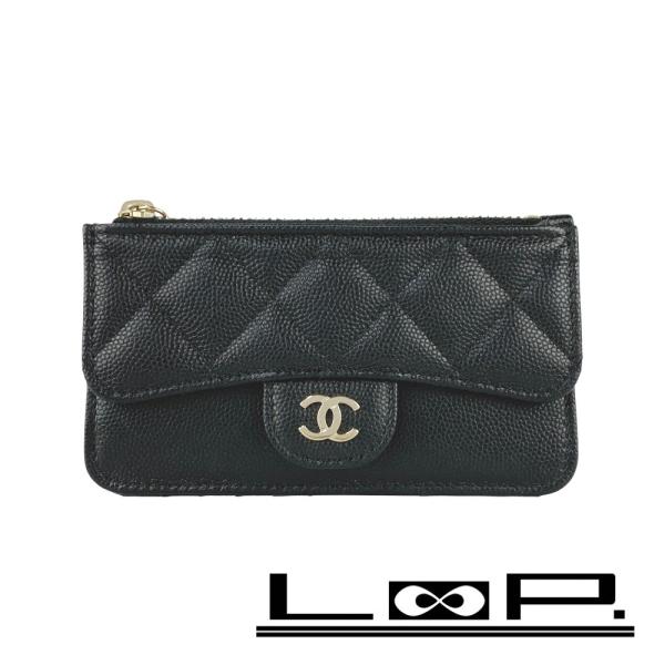 シャネル ■新同■ ココマーク コインケース カードケース 小銭入れ コンパクト 財布 キャビアスキ...
