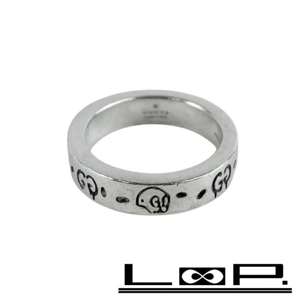 グッチ ■中古■ アイコン リング 指輪 アクセサリー GG シルバー SV925 #8 箱 【52...