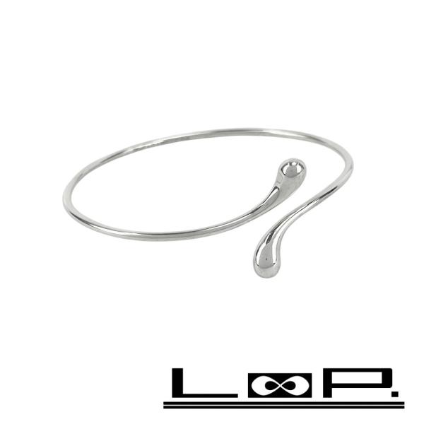 ティファニー ■美品■ エルサペレッティ ダブルティアドロップ バングル アクセサリー SV925 ...