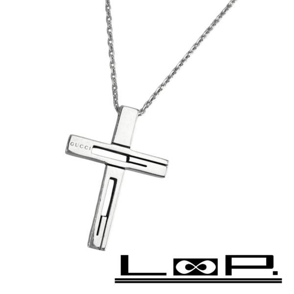 グッチ ■美品■ カットアウトG ネックレス アクセサリー SV925 シルバー 【526770】1...