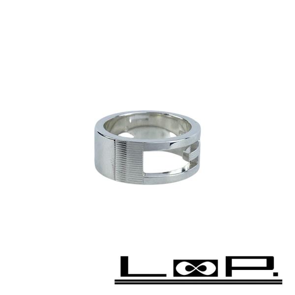 グッチ ■新同■磨き済■ ブランテッド G リング 指輪 アクセサリー シルバー SV 925 #1...