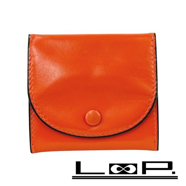 ヴァレクストラ ■新同■ コインケース 小銭入れ 財布 ウォレット レザー オレンジ 【529405...