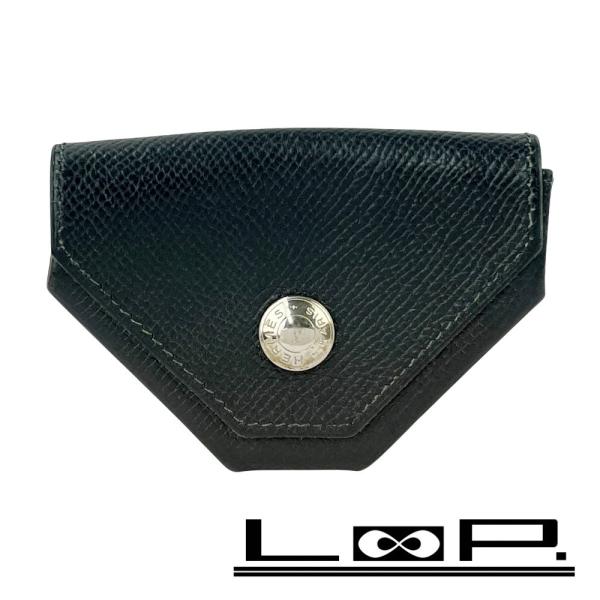 エルメス ■中古■ ルヴァンキャトル コインケース 小銭入れ ウォレット クシュベル ブラック □C...