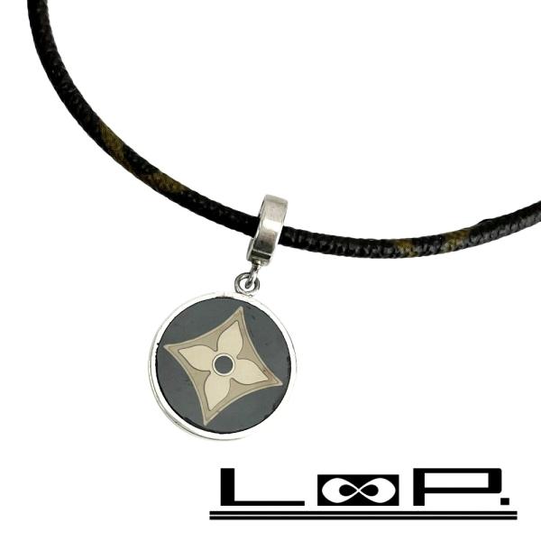 ルイヴィトン ■美品■ パンダンティフ フルール チョーカー ネックレス SV925 シルバー M6...