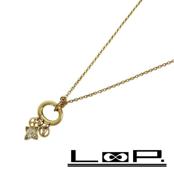 ルイヴィトン ■新同■ コリエ マイブルーミング ストラス ネックレス アクセサリー ゴールド GP...