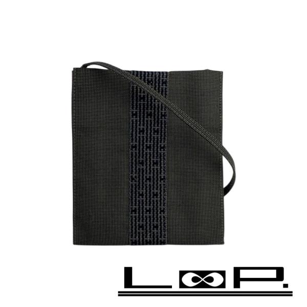 エルメス ■美品■ エールライン ポシェット サコッシュ 斜め掛け キャンバス グレー 【55839...