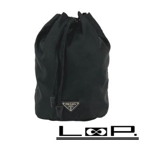 プラダ ■美品■ ポーチ 小物入れ 化粧 メイク ナイロン ブラック 1N0369 【560774】10