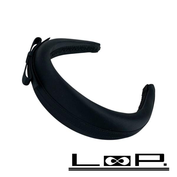 レッドヴァレンティノ ■中古■ リボン カチューシャ ヘアアクセサリー ナイロン ブラック 【560...