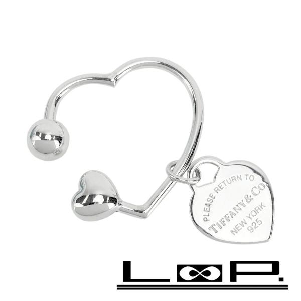 ティファニー ■未使用■現行品■ リターントゥ ハートタグ スクリューボール キーリング シルバー ...
