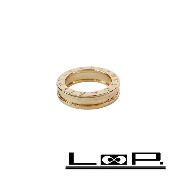 ブルガリ ■新同■磨き済■ ビーゼロワン リング 指輪 アクセサリー XS ピンクゴールド K18 ...