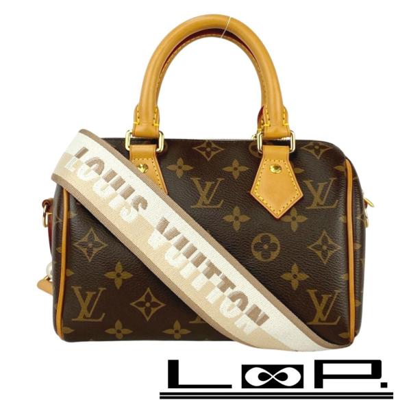 ルイヴィトン ■美品■ スピーディバンドリエール20 2WAY ハンド ショルダー バッグ モノグラ...