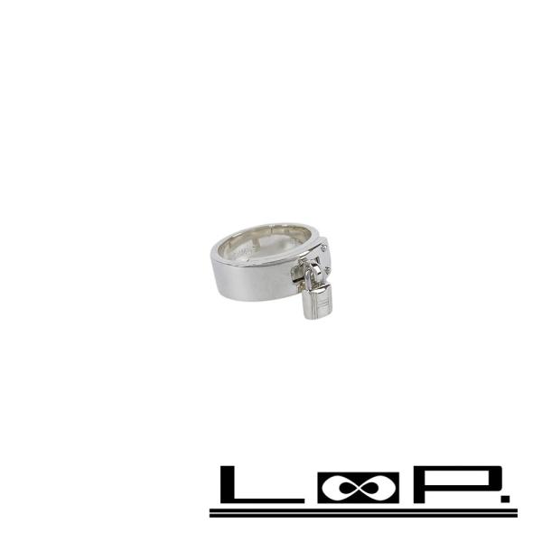 エルメス ■新同■磨き済■ ケリー リング 指輪 アクセサリー シルバー SV925 ＃51 約10...