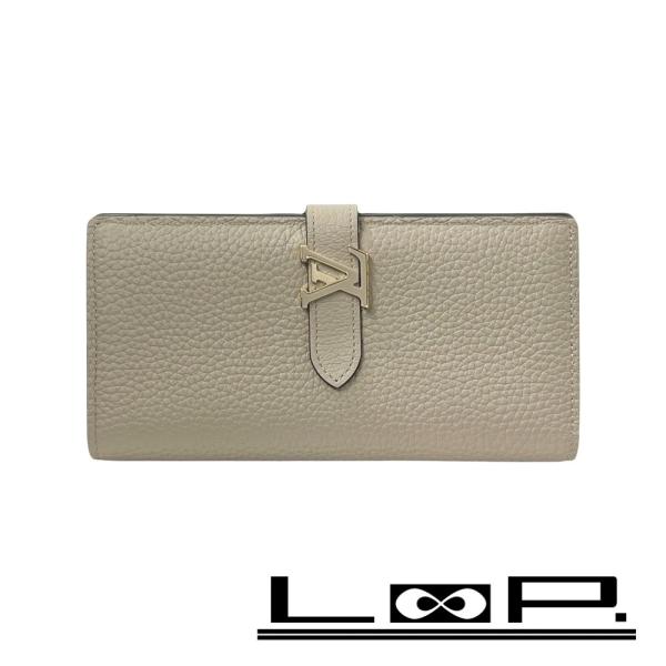 ルイヴィトン ■美品■  ヴェルティカル ウォレット 長財布 トリヨン ガレ  M81367 箱 【...