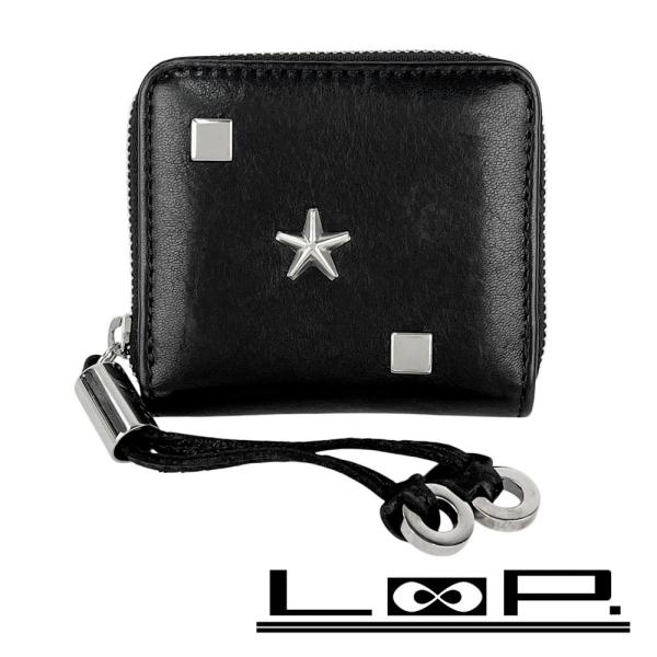 ジミーチュウ ■美品■ コインケース 小銭入れ スター レザー ブラック 箱 【578922】13