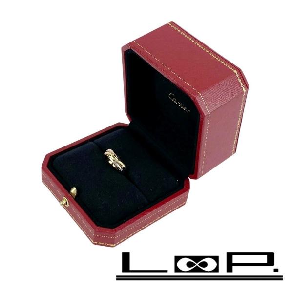 カルティエ ■新同■磨き済■ トリニティ リング 指輪 アクセサリー ゴールド K18 750PG ...