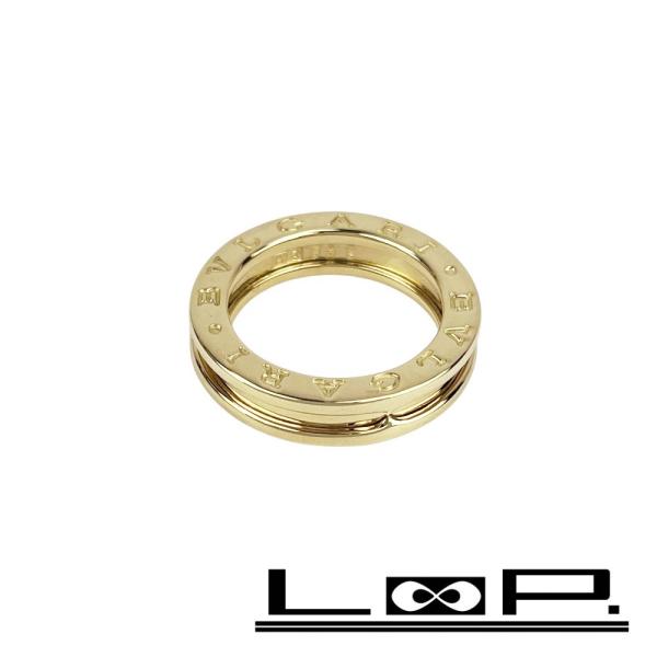 ブルガリ ■美品■ B-zero1 リング 指輪 アクセサリー K18 YG750 イエローゴールド...