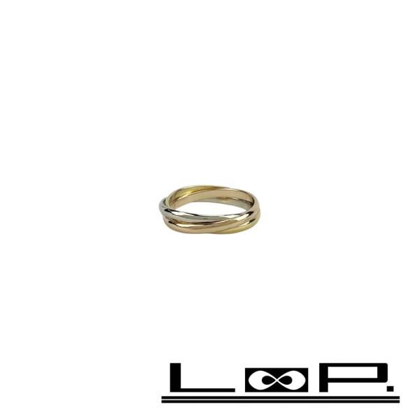 カルティエ ■新同■磨き済■ トリニティ リング 指輪 アクセサリー ゴールド K18 750 YG...