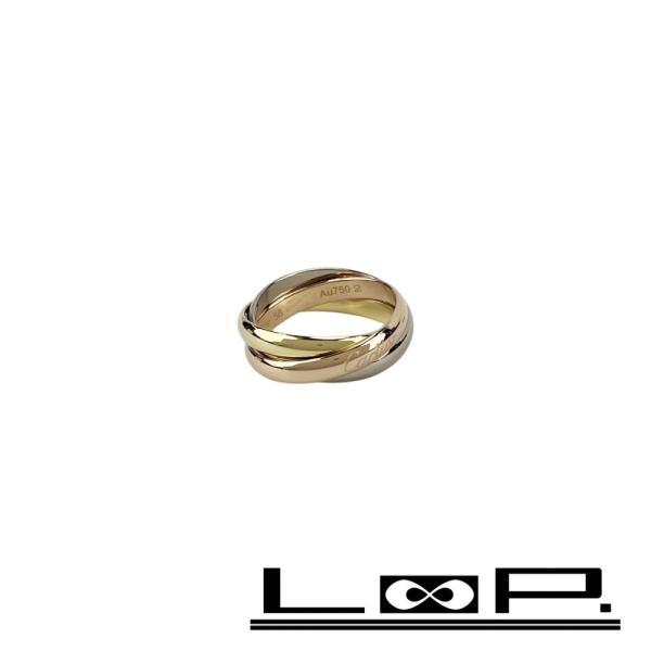 カルティエ ■新同■磨き済■ トリニティ リング 指輪 アクセサリー ゴールド K18 750 YG...