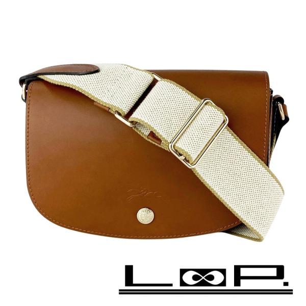 ロンシャン ■未使用■ ショルダーバッグ カバン レザー ブラウン 【618116】13