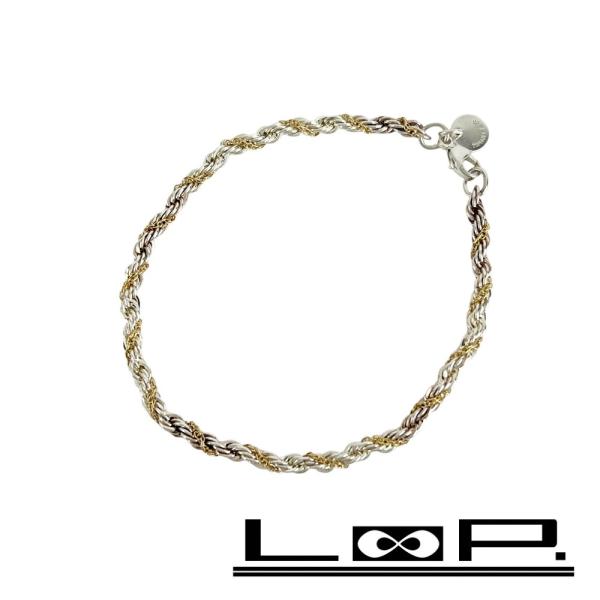 ティファニー ■美品■ ツイストロープ ブレスレット アクセサリー コンビ シルバー ゴールド SV...