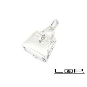■新同■磨き済■　エルメス ケリー ピル ケース TOP チャーム ネックレス SV 【68720】