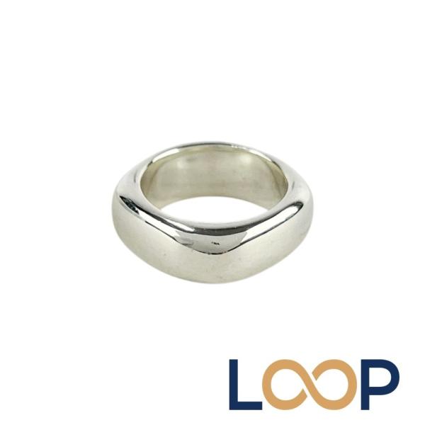ティファニー ■美品■ スクエア リング 指輪 アクセサリー SV925 シルバー 約10.8g ＃...