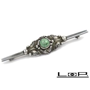 ■美品■ヴィンテージ■　ジョージジェンセン ブローチ アクセサリー SV ＃224B 【72291】