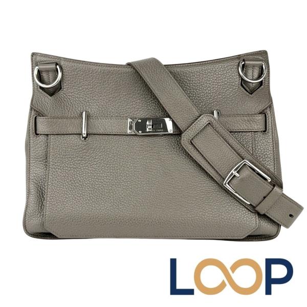 エルメス ■中古■ ジプシエール 34 ショルダー バッグ カバン トリヨン エタン □P刻【761...