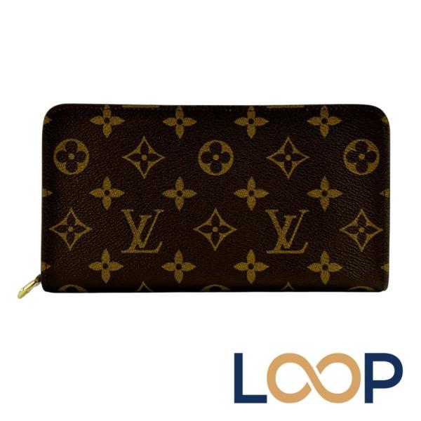ルイヴィトン ■美品■ ポルトモネ ジップ 長財布 ウォレット ラウンドファスナー モノグラム ブラ...