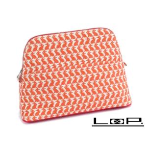 【美品】 HERMES エルメス ボリード ポーチ GM アニモー ピクセル メイク 化粧 小物 う...