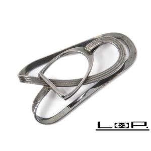 ▼値下げ▼　■美品■　エルメス エトリエ マネークリップ 財布 鐙 あぶみ 馬 シルバー SV 【A...