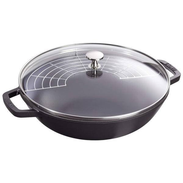 ストウブ　ビュッフェパン　ブラック　30cm　40511-344　RST-D4