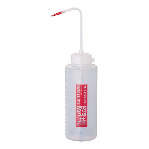 マルチ洗瓶　17003　赤　1,000ml　BSV-57