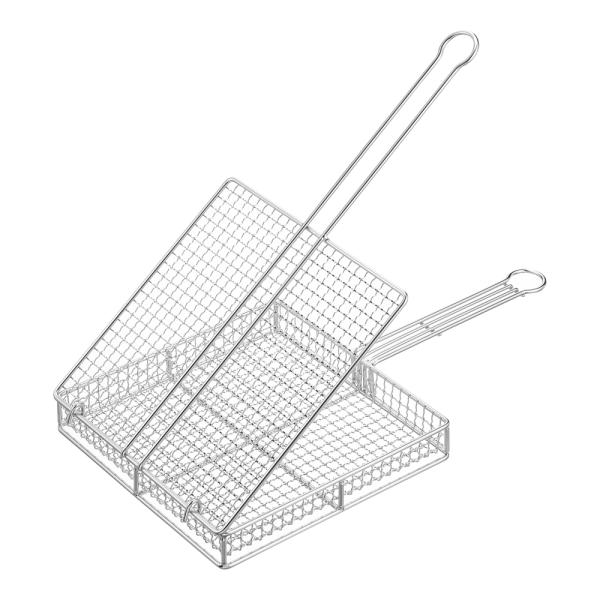 TKG　18-8　地鶏焼き網　蓋付き　大　DYK-78
