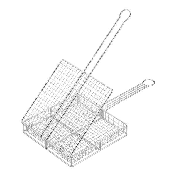 TKG　18-8　地鶏焼き網　蓋付き　小　DYK-78