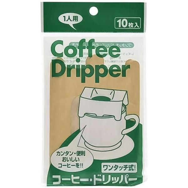 ワンタッチ式　コーヒードリッパー　1人用　CF-13　10枚入り　FKC-M7
