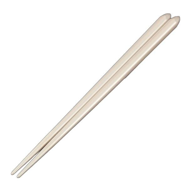 木製　ブライダル箸　24cm　5膳入　パールホワイト　RHS-R9
