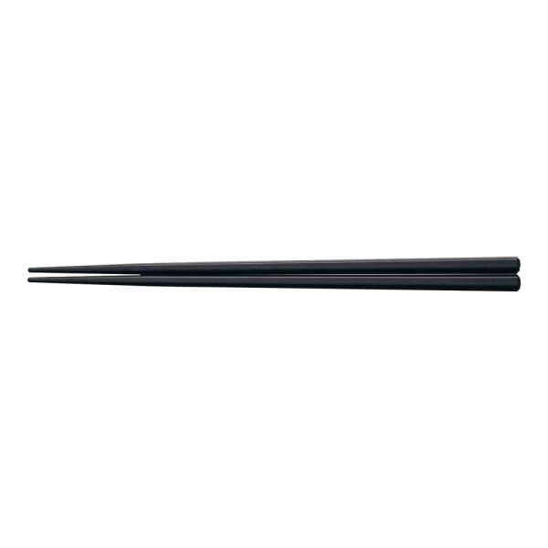 SPS　六角箸　100膳入　黒　M10-961　22.5cm　RHS-V2
